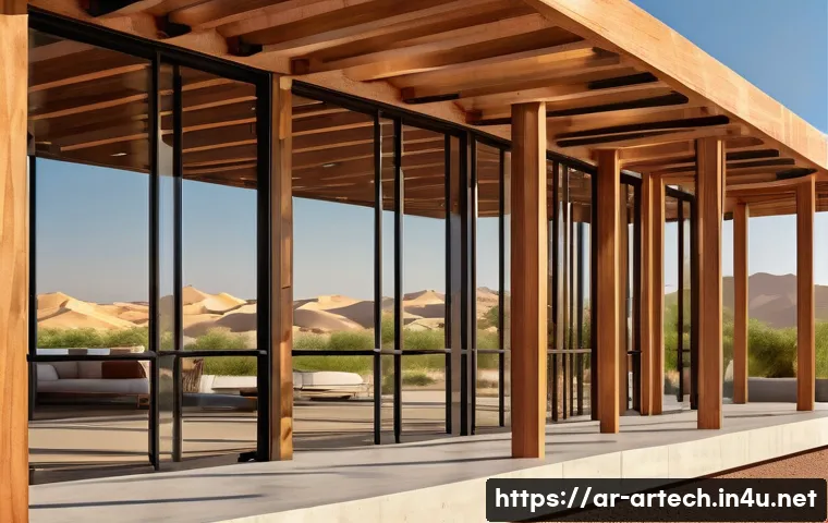 건축기술사 시험에 자주 출제되는 이론 - A detailed architectural cross-section of a modern building structure designed for the Middle Easter...